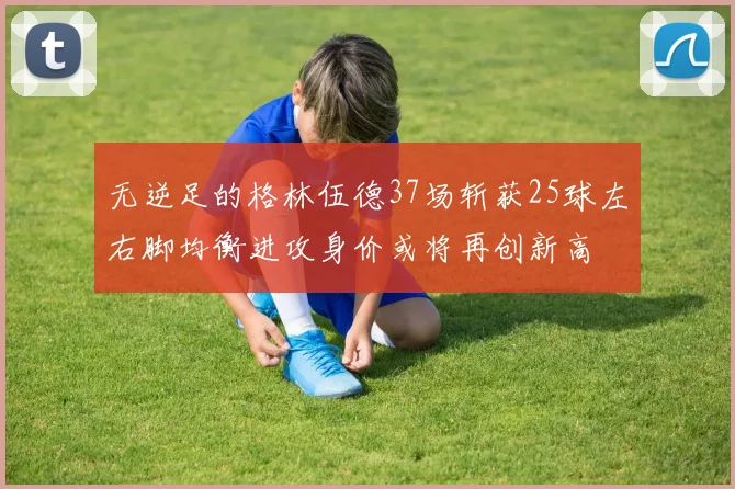 无逆足的格林伍德37场斩获25球左右脚均衡进攻身价或将再创新高